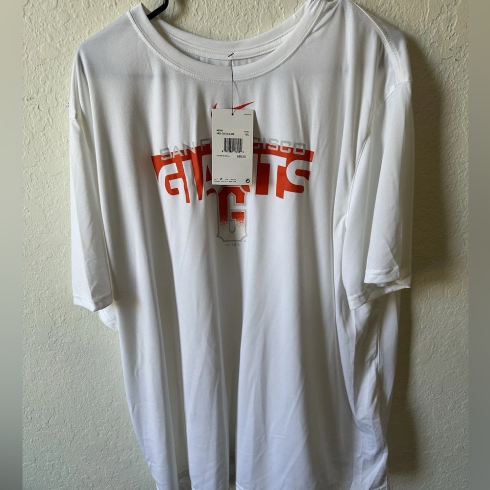 Men’s 3XL San Francisco Giants NIKE City Connect Dri Fit T-Shirt NWT 🔥